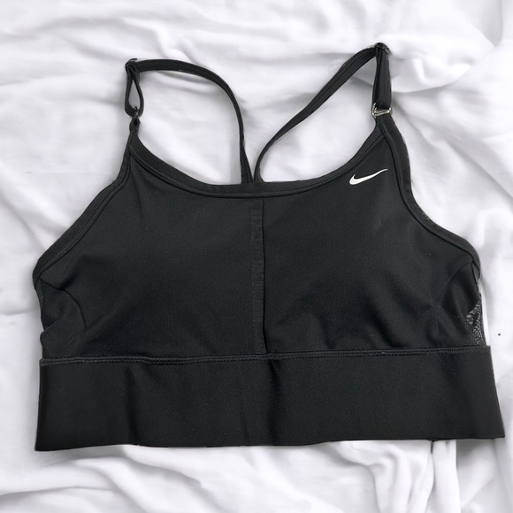 Nike Other - Nike NWOT Indy Light-Support Padded Longline Sports Bra in Black Size L